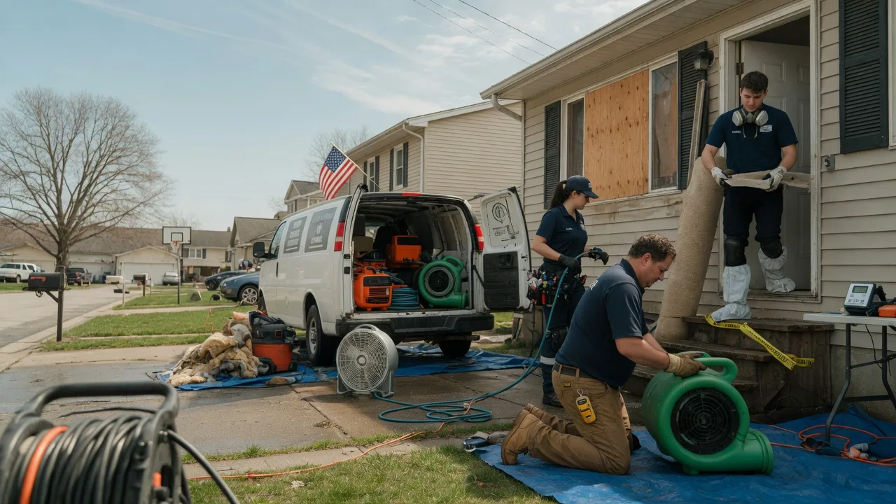 Water Damage Restoration in Pilot Point, TX near me